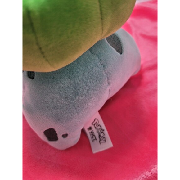 Pokemon BULBASAUR Plush 8” Winking Figure 2020 WCT Wicked Cool Toys - Picture 4 of 8